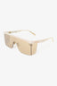 Christian Dior White Frame DiorClub M1U Shield Mask Sunglasses