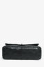 Pre-Loved Chanel™ 2009-10 Black Lambskin Reissue Maxi 227 Double Flap Shoulder Bag