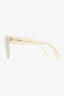 Celine Translucent Acrylic Oversized Sunglasses