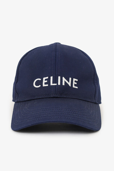 Celine Navy Logo Baseball Hat Size S – Mine & Yours display picture 2