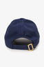 Celine Navy Logo Baseball Hat Size S