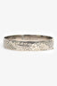 Alexander Mcqueen Silver Tone Cuff Bracelet