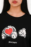 Palm Angels Black Cotton Teddy Bear T-Shirt Size XL