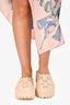 Gucci Cream Rubber Platform Clogs Size 37
