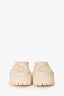 Gucci Cream Rubber Platform Clogs Size 37