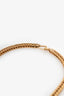 Celine Gold Tone Long Lariat Pendant Necklace