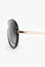 Givenchy Black/Rose Gold Aviator Sunglasses