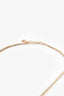 Christian Dior Gold Toned Faux Pearl Lariat Necklace (As Is)