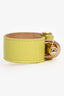 Balenciaga Green Leather Bracelet