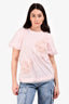 Simone Rocha Pink Cotton Tulle Short Sleeves Top Size XS