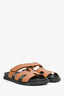 Hermès Brown Leather Chypre Sandals Size 37