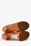Maison Margiela Tan Leather Peep Toe Heels Size 38