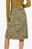 Anna Molinari Animal Print Skirt (As Is) Estimated Size S