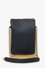 Pre-Loved Chanel™ 2019-20 Black Caviar Leather Crossbody Phone Holder