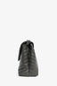 Saint Laurent 2018 Grey Chevron Leather Large Loulou Bag
