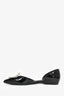 Roger Vivier Black Patent Leather 'Chips' Flats Size 36