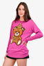 Moschino Pink Teddy Bear Sweater Est. Size S