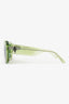 The Attico Green Acrylic Sunglasses
