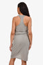 Helmut Lang Grey Tank Dress Size M