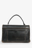 Prada Distressed Brown Vitello Daino Flap Top Handle