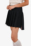 Thom Browne Black Pleated Mini Skirt Size 12 Kids
