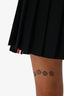 Thom Browne Black Pleated Mini Skirt Size 12 Kids