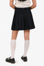 Thom Browne Black Pleated Mini Skirt Size 12 Kids