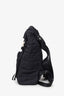 Prada Quilted Tessuto Nylon Double Buckle Backpack