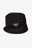 Prada Black Nylon Bucket Hat