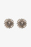 Oscar de la Renta Classic Button Earrings