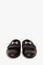 Hermès Black Leather Royal Slip On Loafers Size 40