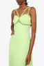 Jonathan Simkhai Green Eyelet Detaii Sleeveless Dress Size 10