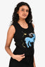 Christian Dior Black Wool Knit Capricorn Zodiac Top Size 4