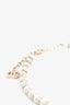 Pre-Loved Chanel™ 2021 Crystal + Pearls Look Big CC Necklace