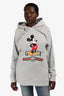 Gucci X Disney Grey Mickey Mouse Printed Hoodie Size M