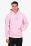 Supreme 19FW Pink Bandana Box Logo Hoodie Size L