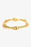 Chloe Gold Toned Cuff Anklet