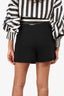 Miu Miu Black Crossover Mini Skort Size 38