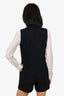 Helmut Lang Wool Sleeveless Playsuit Size 2