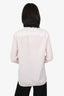 Calvin Klein 205W39NYC White/Red Pinstripe Button Down Shirt Size 6