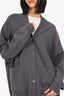 Extreme Cashmere Cashmere Grey Cardigan One Size