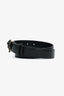 Versace Black Leather Medusa Head Belt Size 80/32