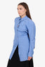 Alexander Wang Blue Shirt Dress Size 2