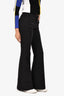 Diane von Furstenberg Black Slim Flared Trousers Size 2