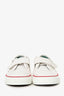 Gucci White Leather Low Top Tennis Sneakers Size 38
