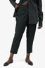 Lafayette 148 Black Cotton Pants Size 18