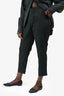 Lafayette 148 Black Cotton Pants Size 18