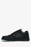 Christian Dior Black Leather Oblique' B27 Uptown Low'  Sneakers Size 42 Mens