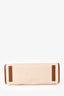 Burberry Cream/Brown Canvas/Leather Small Freya Tote Bag