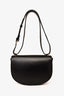 A.P.C. Black Leather Genève Crossbody (As Is)